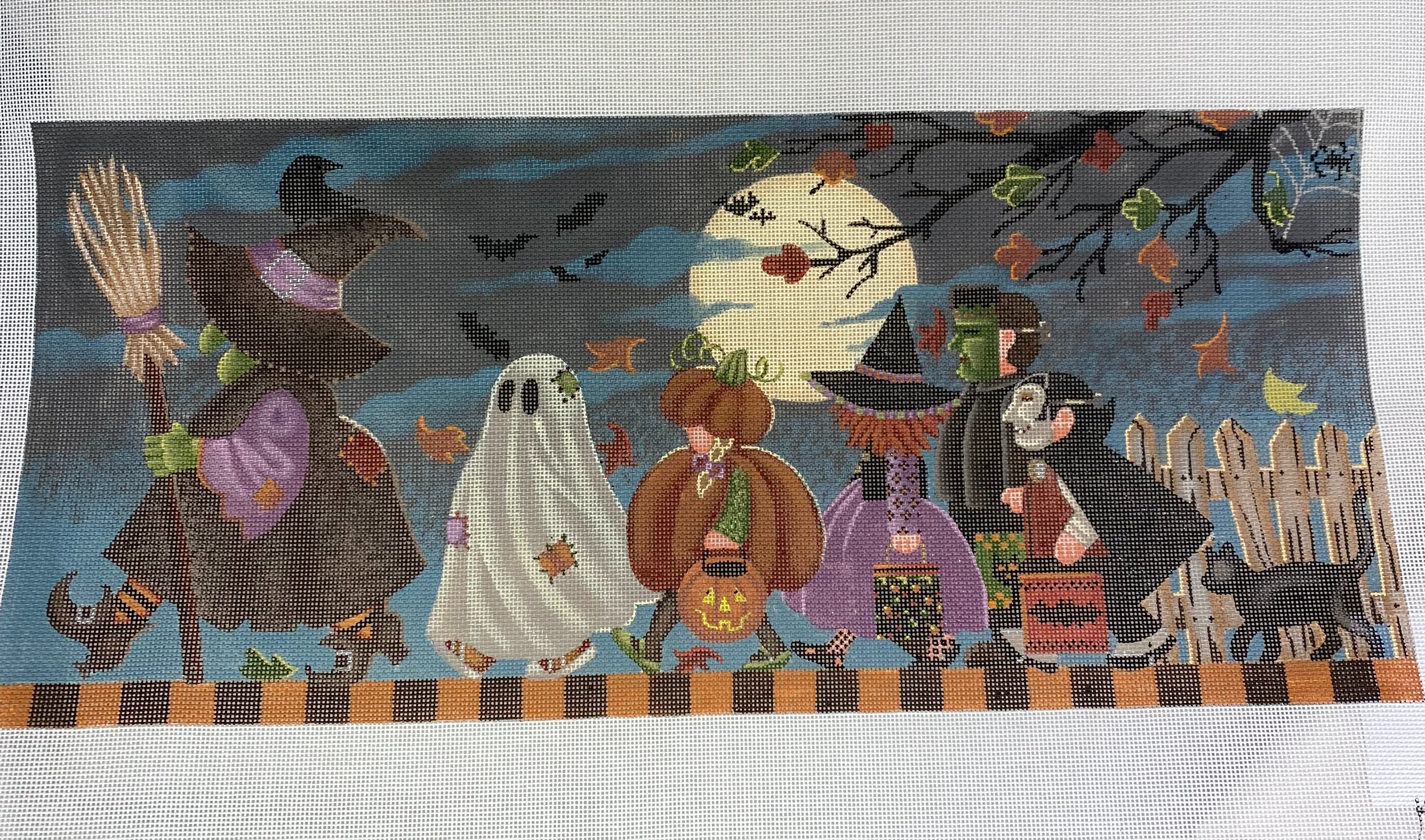 SALE/ Susan Roberts Needlepoint TTAL108 Halloween March – Beehive