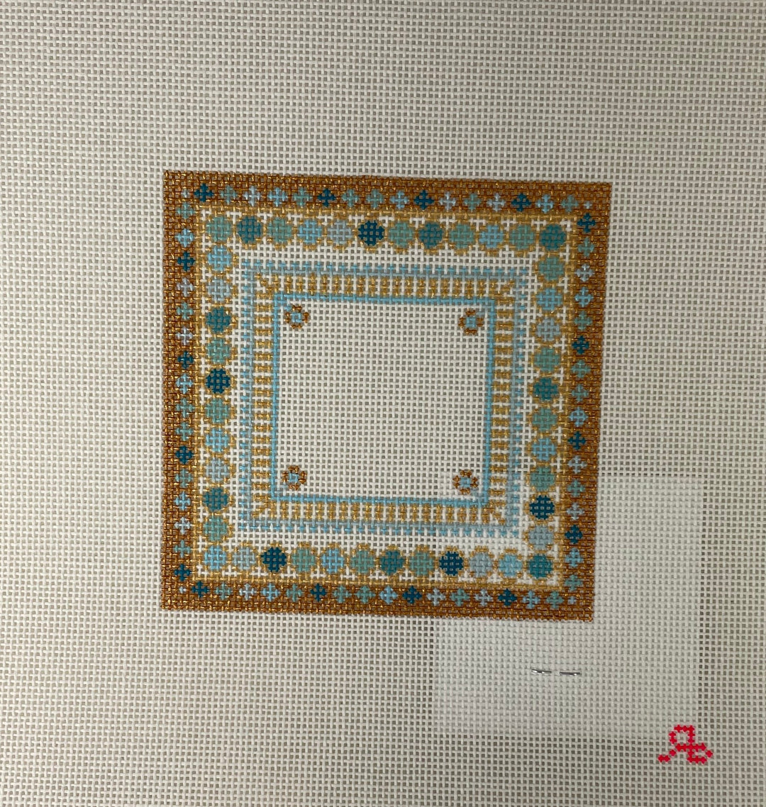 * Rachel Barri Turquoise China Pattern-