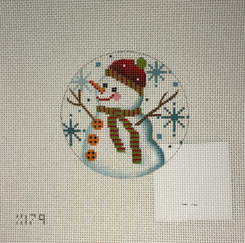 * Alice Peterson X179 Snowman and Snowflakes