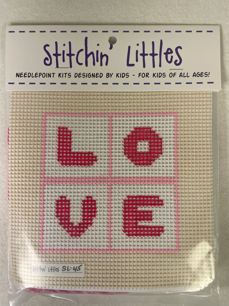 *Purple Palm Designs Stitchin' Littles SL45 Love