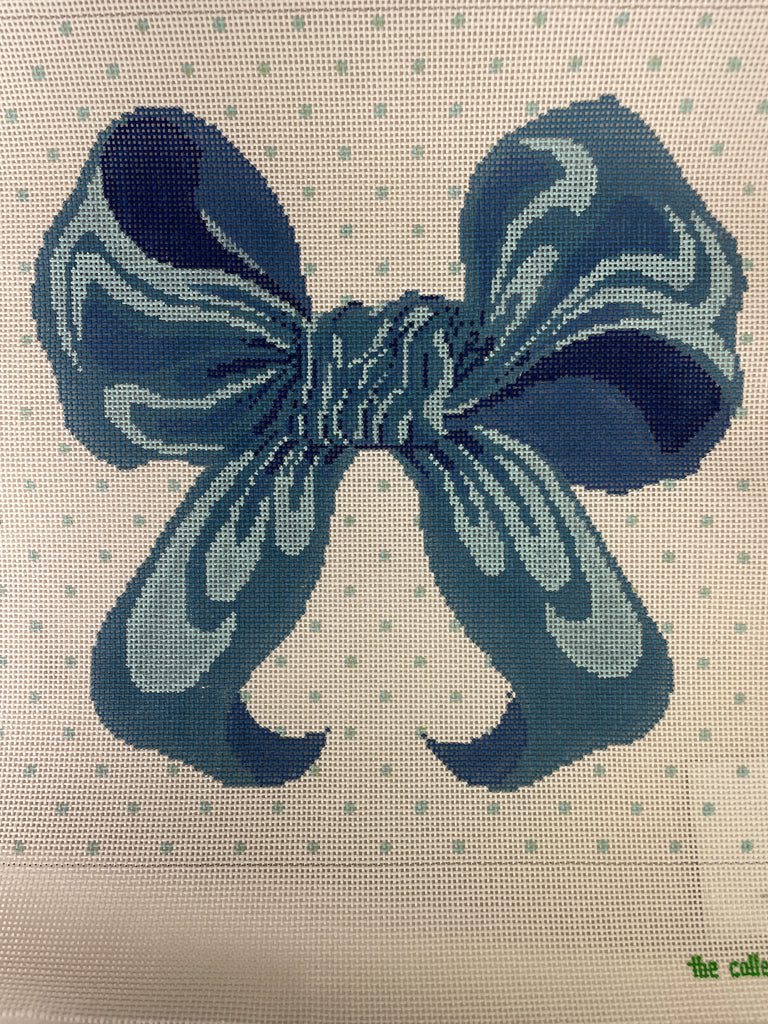* The Collection Designs KB06 Blue Bow