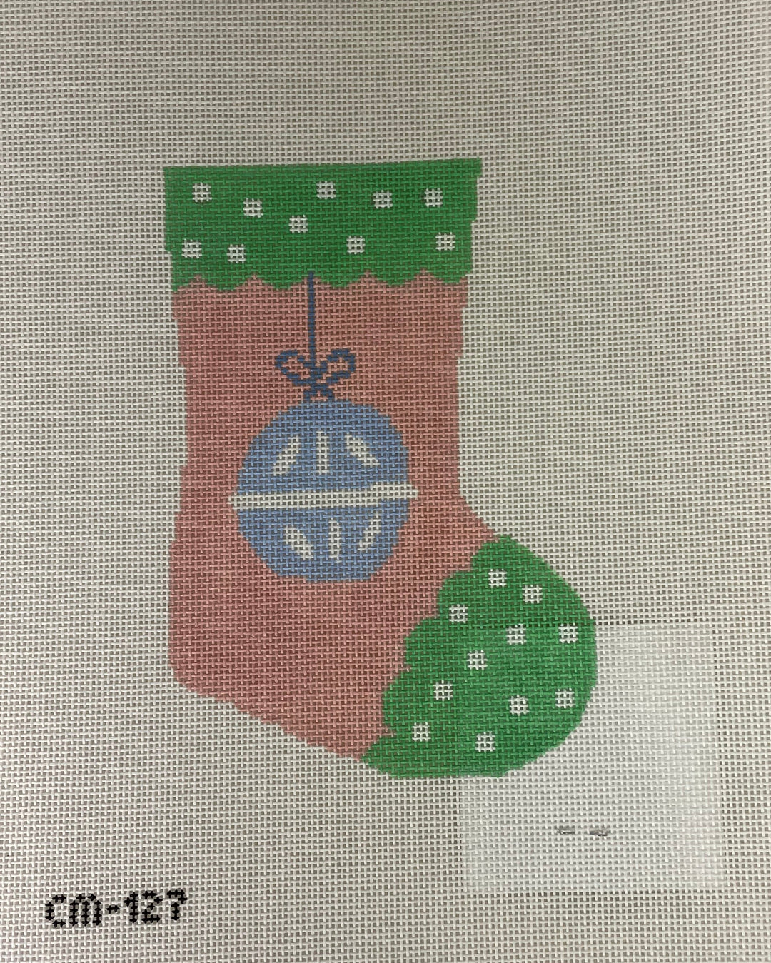 * Camilla Moss Designs CM127 Ornament Mini Stocking