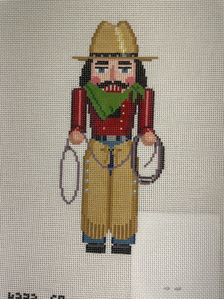 Susan Roberts Needlepoint Designs 4232 Nutcracker- Cowboy