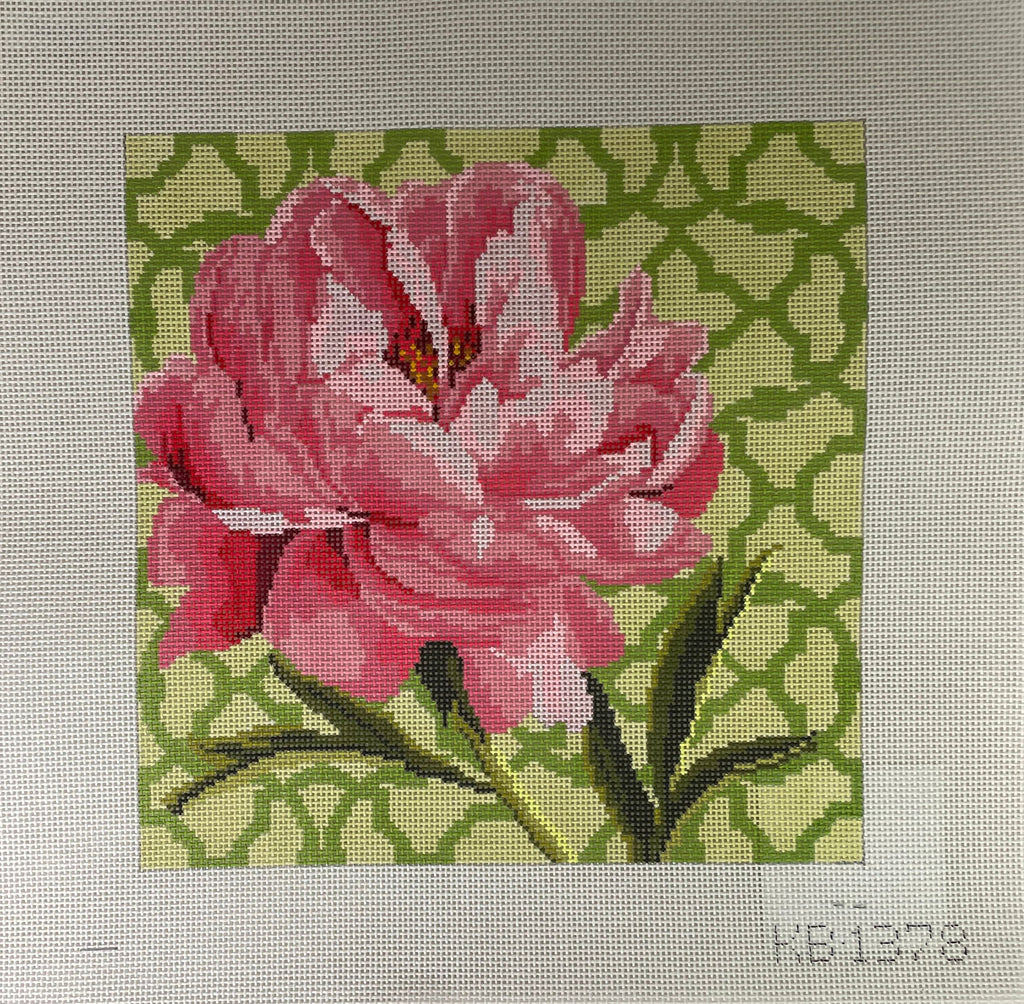 Kirk and Bradley KB1378 Trellis Square- Peony