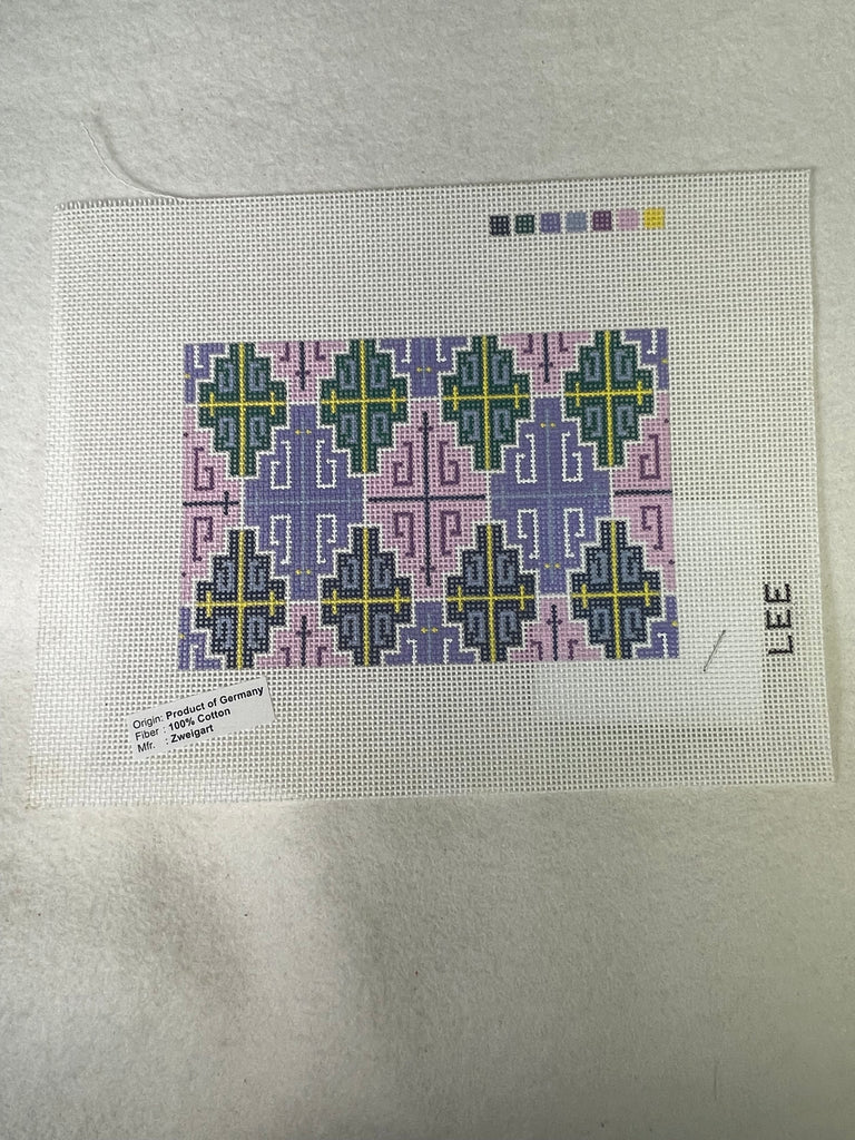 * Lee's Needle Arts BC46 Purple Geometric