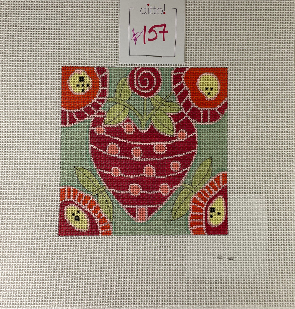 *Ditto Needlepoint Works #157 Strawberry