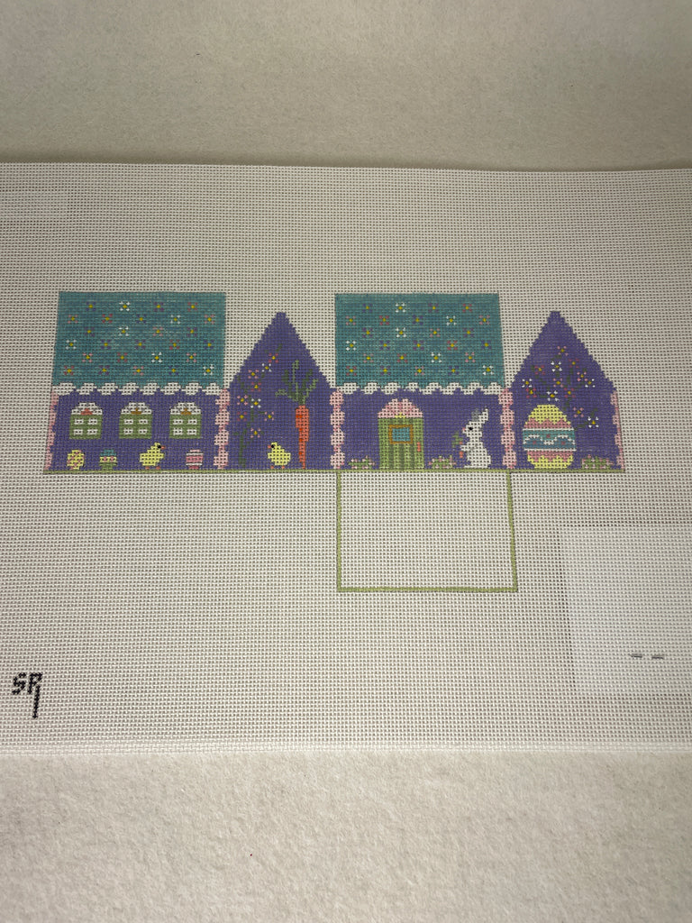 * Susan Roberts Needlepoint 5531-18  Easter Mini Gingerbread House