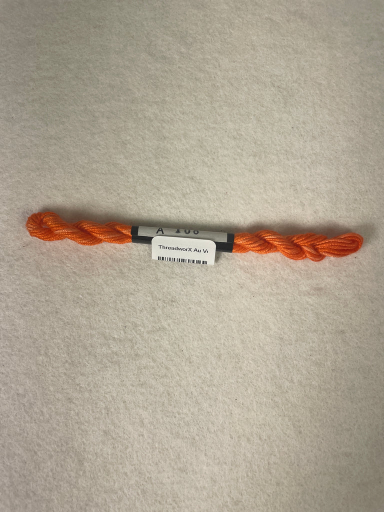 ThreadworX Au Ver A Soie O/D Silk-  A108 Orange Blossom