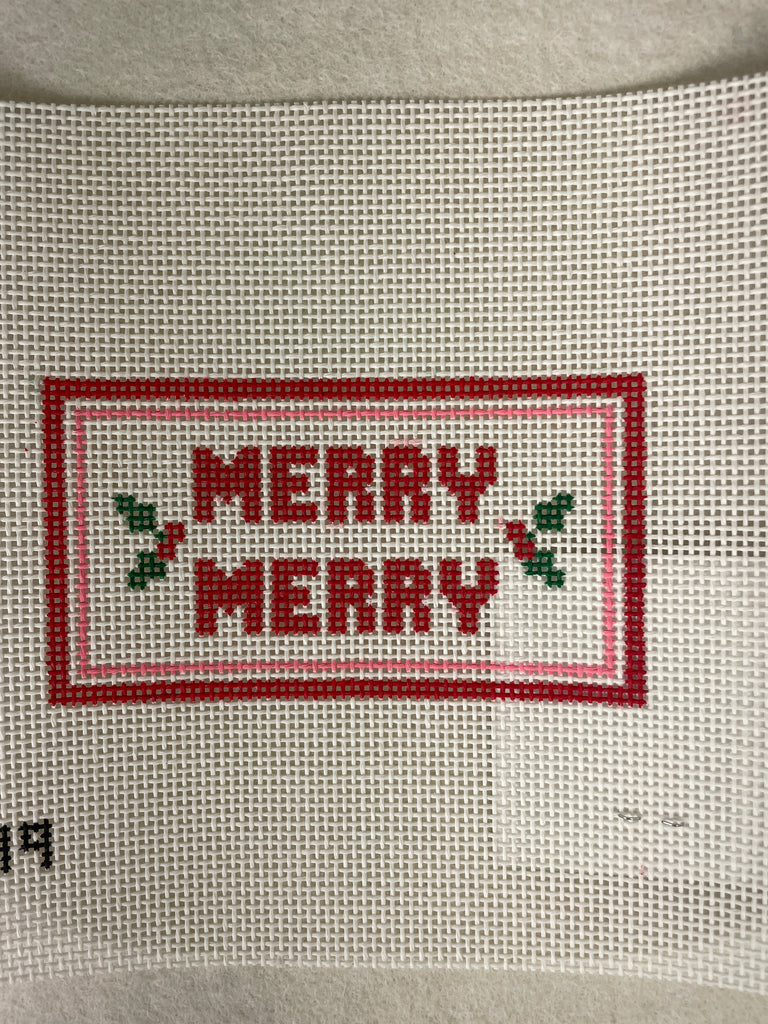 * Stitch Style SS199 Merry Merry Needlepoint Canvas