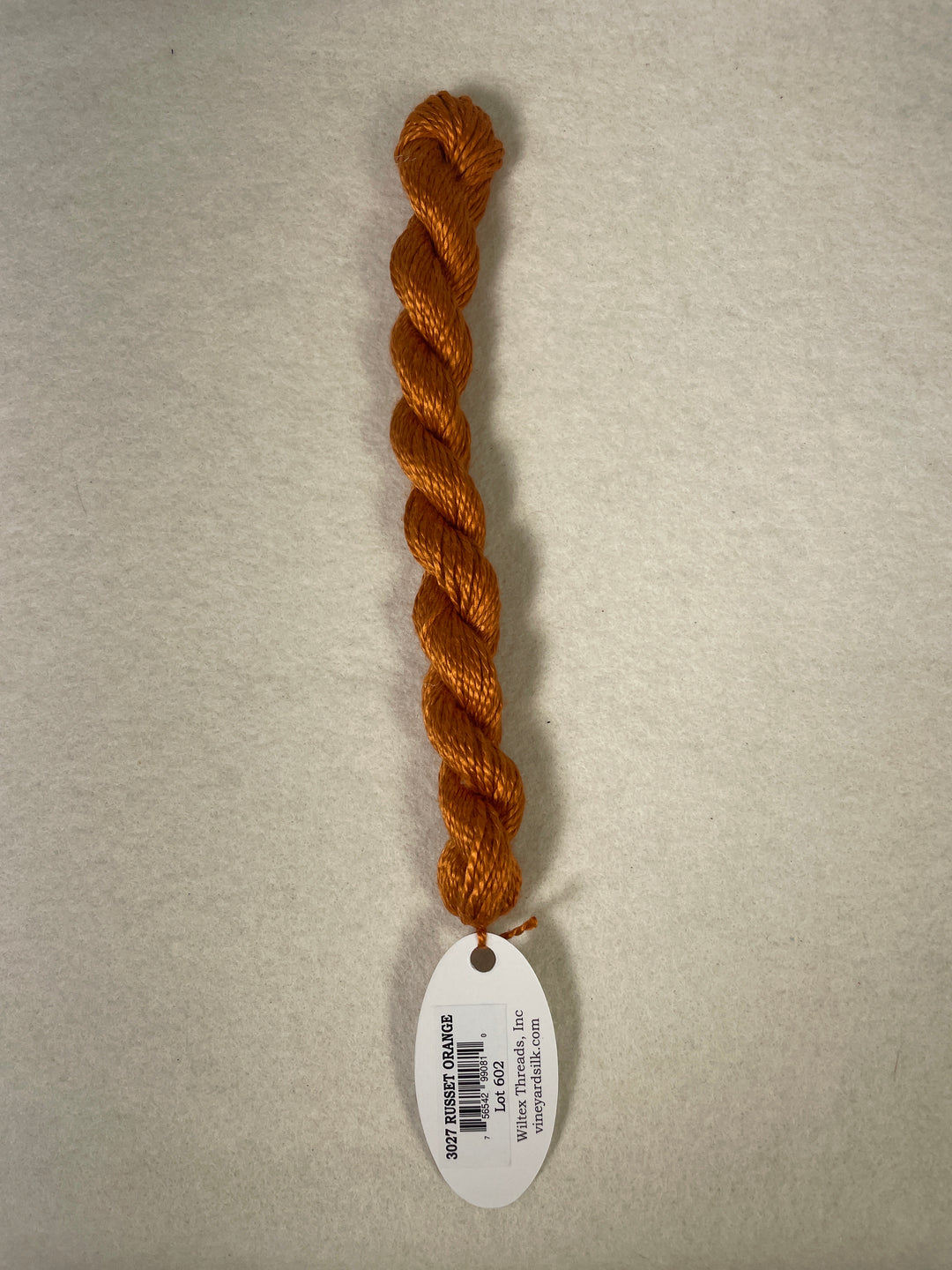 Vineyard Thirteen Silk - 3027 RUSSET ORANGE