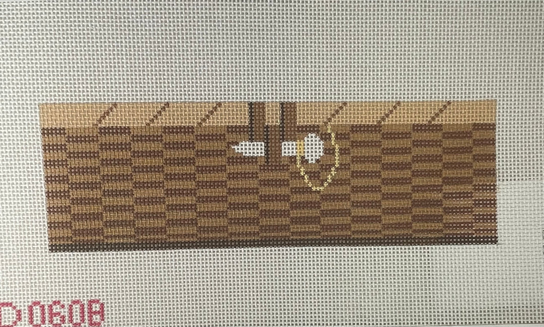 * Rachel Donley RD60 Mini Nantucket Basket with Shell Lid