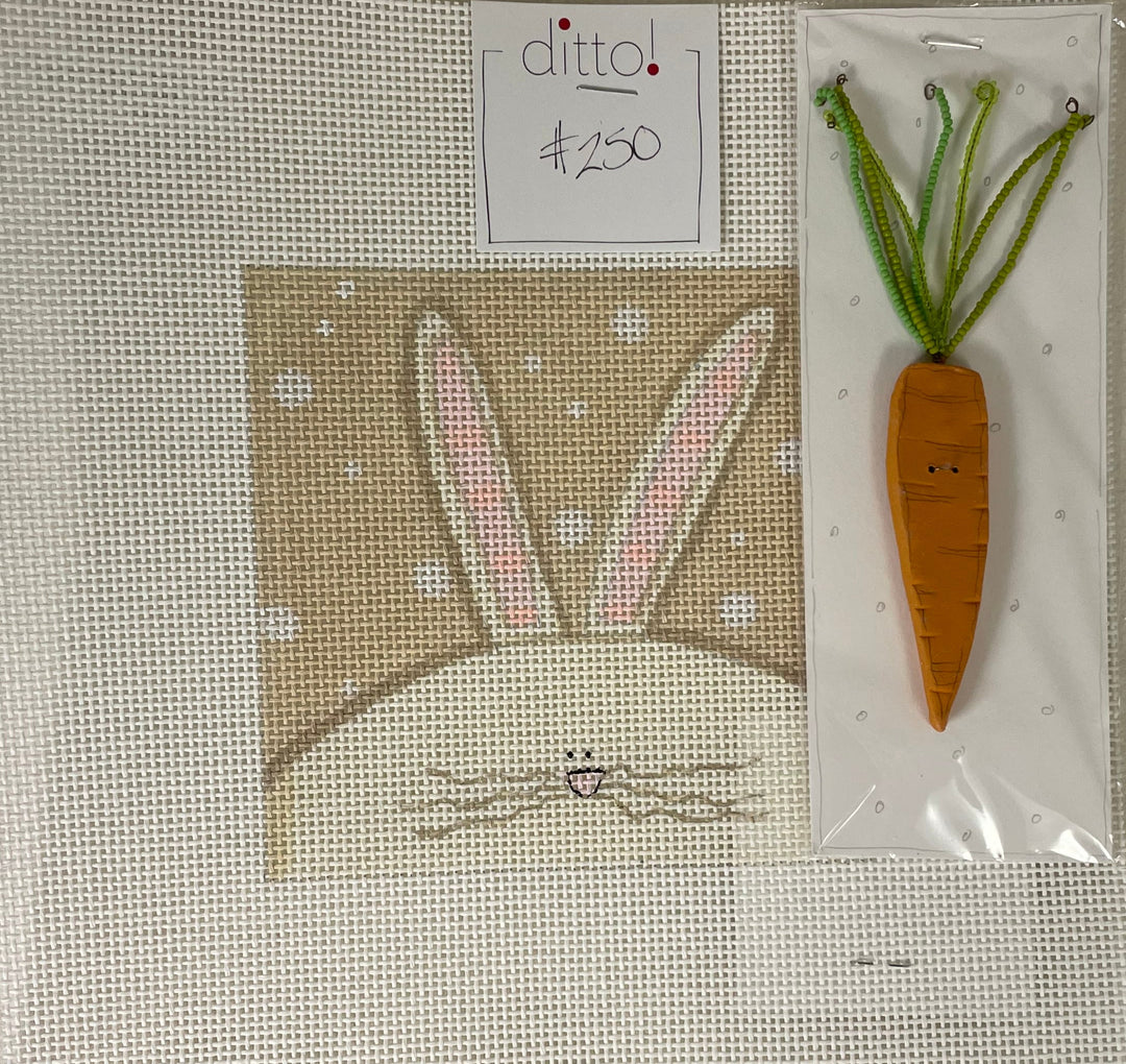 *Ditto Needlepoint Works #250 Bunny with Carrot