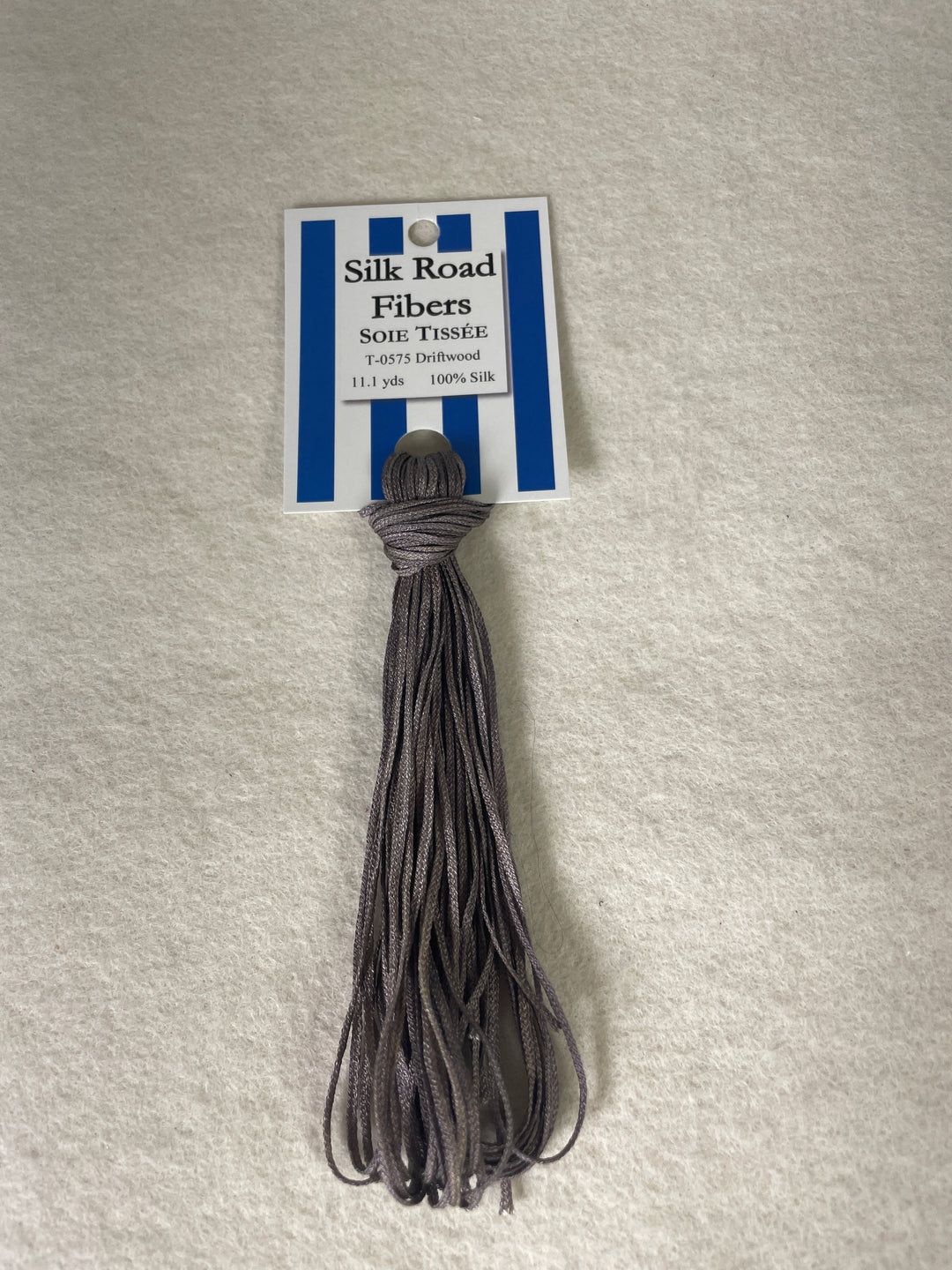 Silk Road Fibers T-575 Driftwood Soie Tissee
