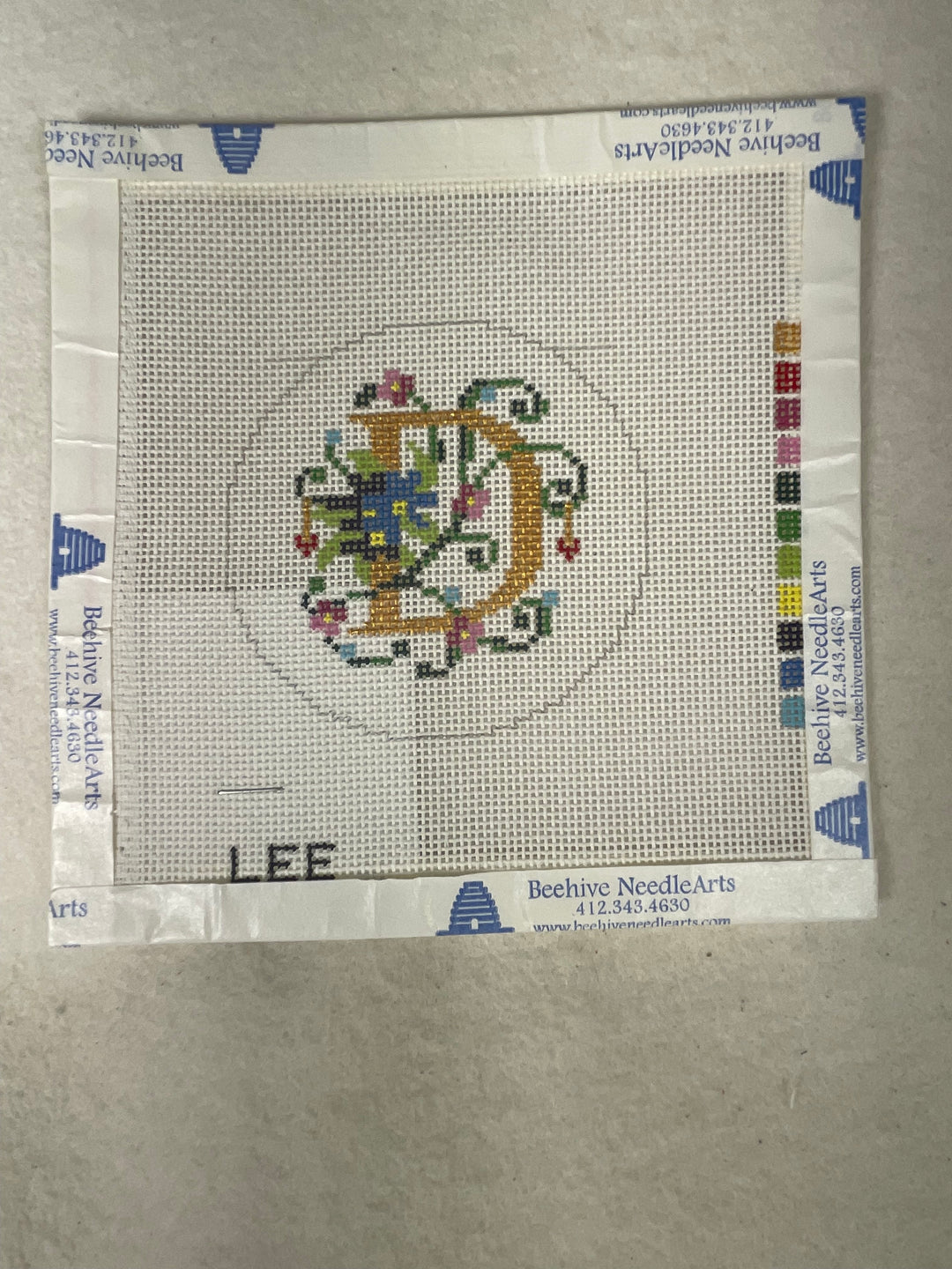 * SALE / Lee BJ01D Jewelry Case Insert Letter D