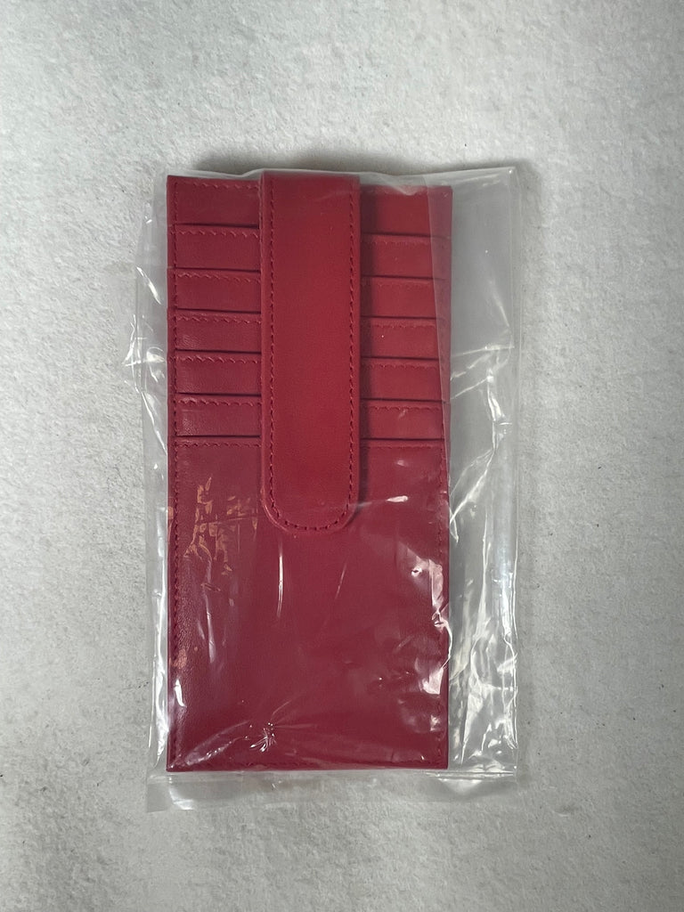 * SALE/ Planet Earth Women's Credit Card Holder LLW Red