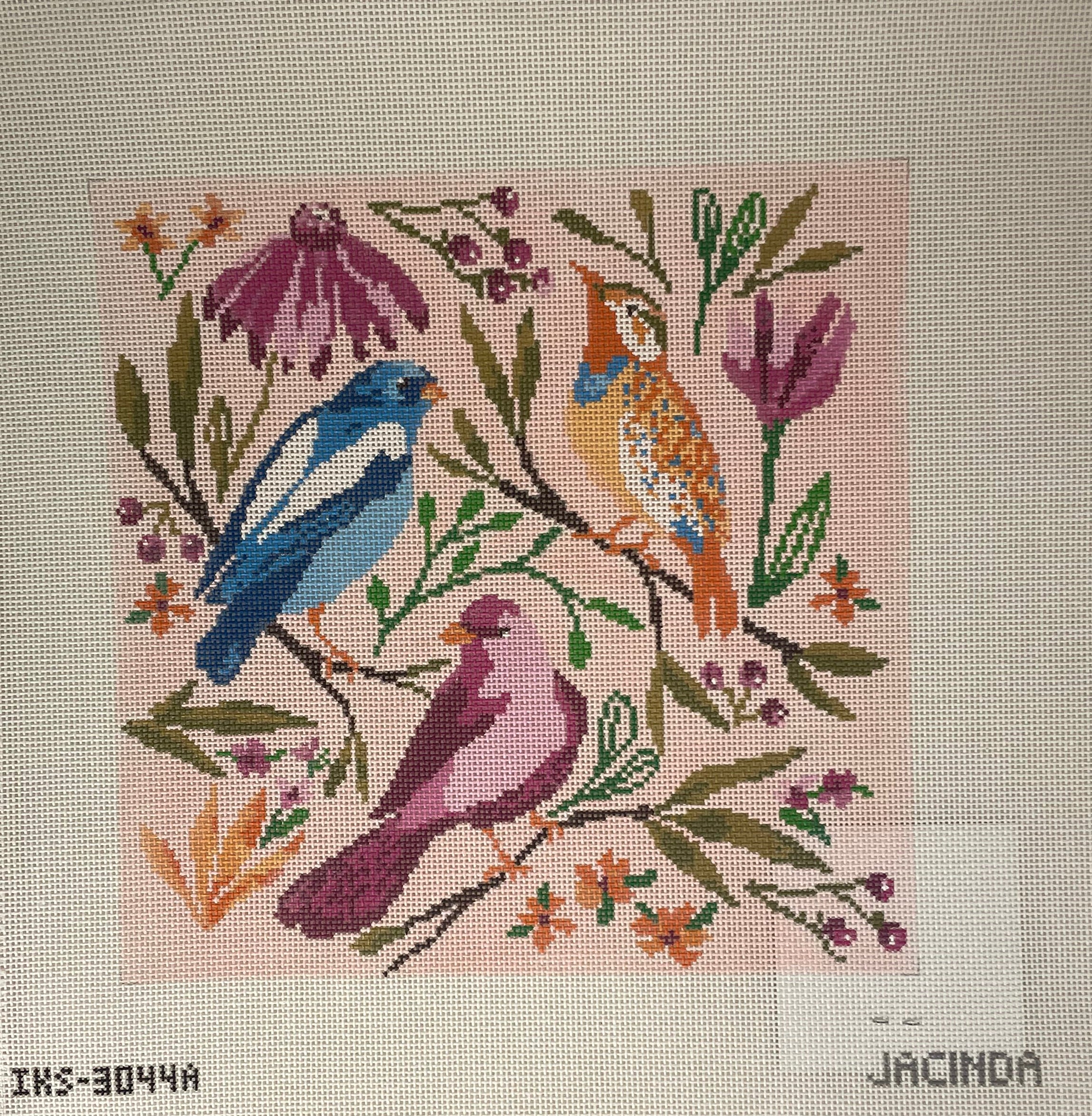 Initial K Studio / Jacinda 3044A Springtime Birds – Beehive Needle