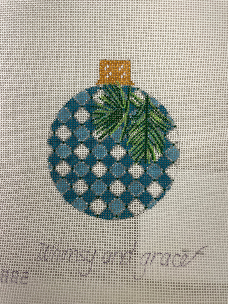 * Whimsy and Grace WG 12882 Barrett's Reflection Ornament