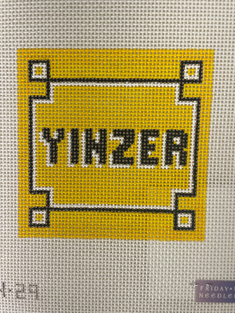 Friday Night Needlepoint FNN29 Yinzer Coaster