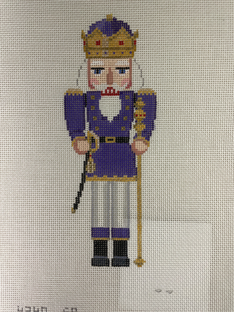 Susan Roberts Needlepoint Designs 4340 Nutcracker- Purple King