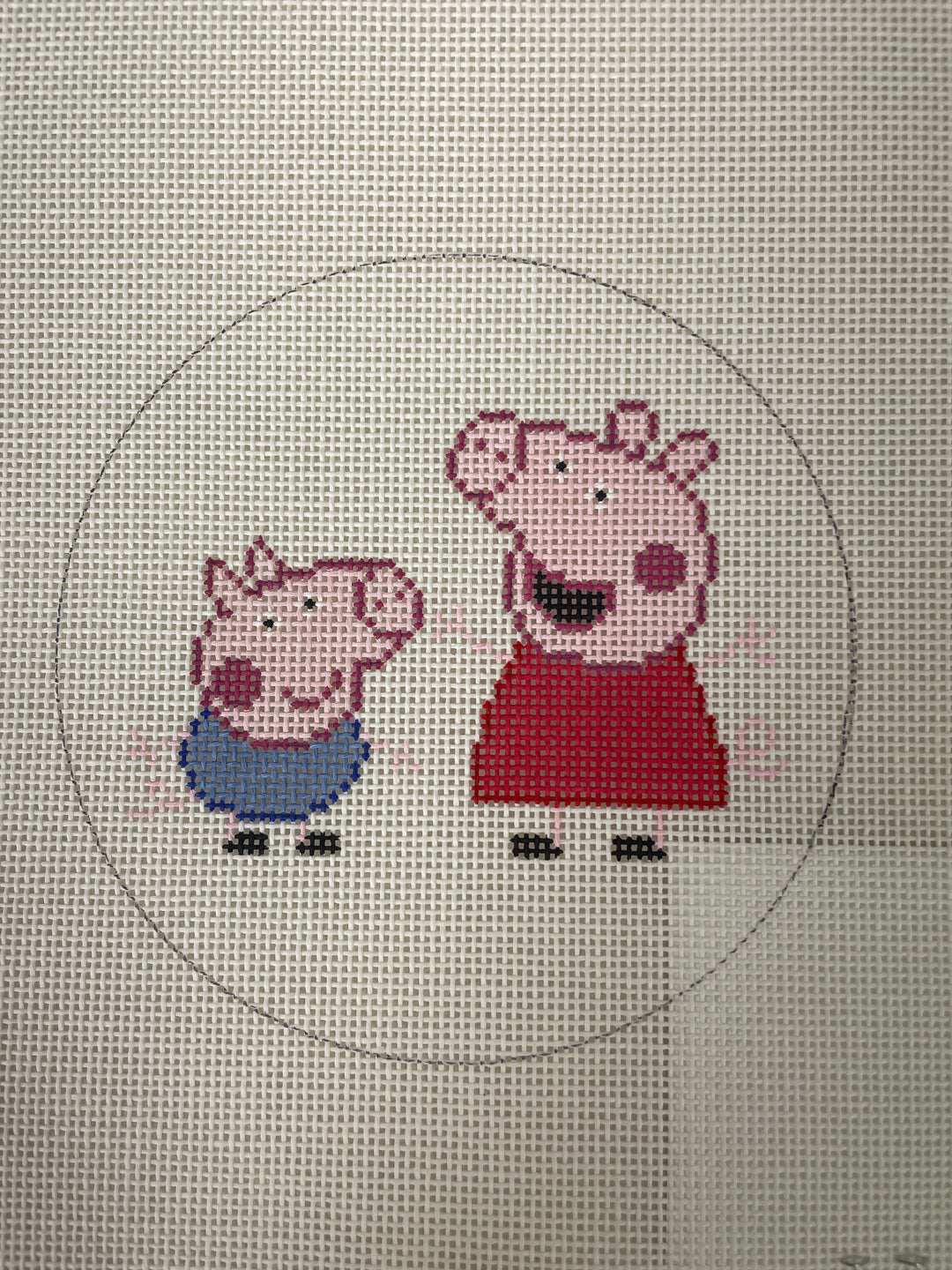 *Elm Tree Needlepoint Designs XC087 Peppa Pig Ornament