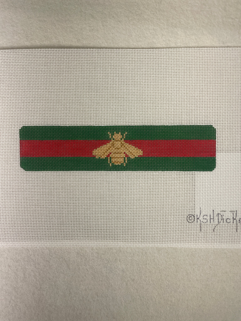 Kate Dickerson Needlepoint CU69 Bee Cuff