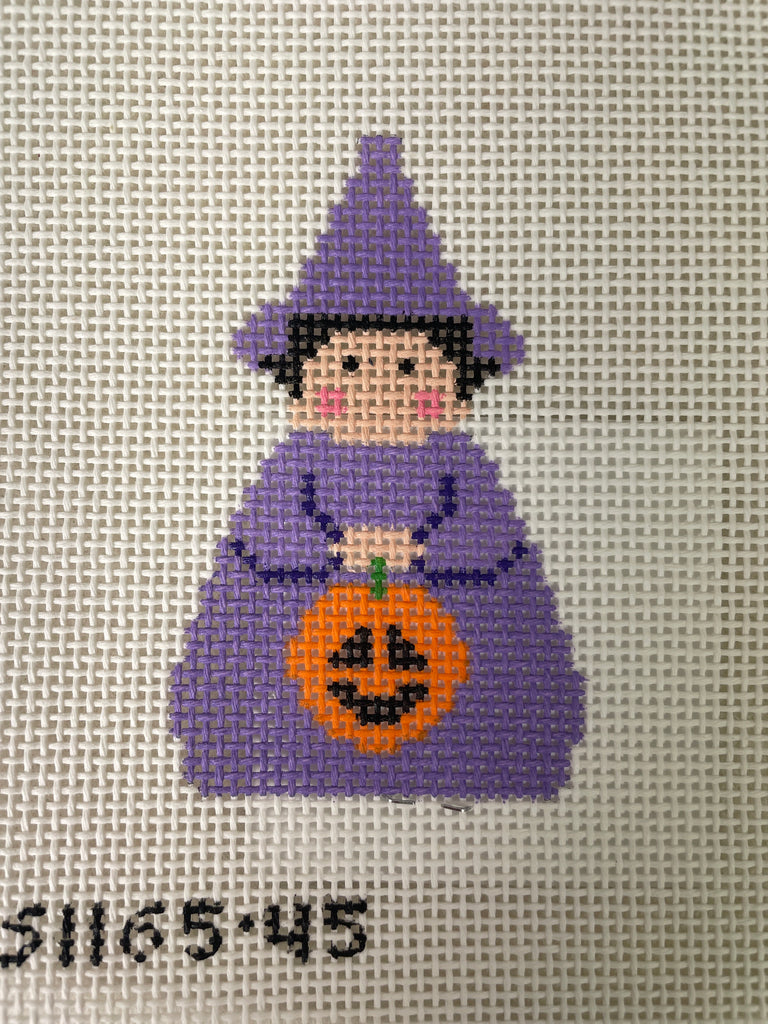 Stitch It's SI165-45 Purple Witch Angel