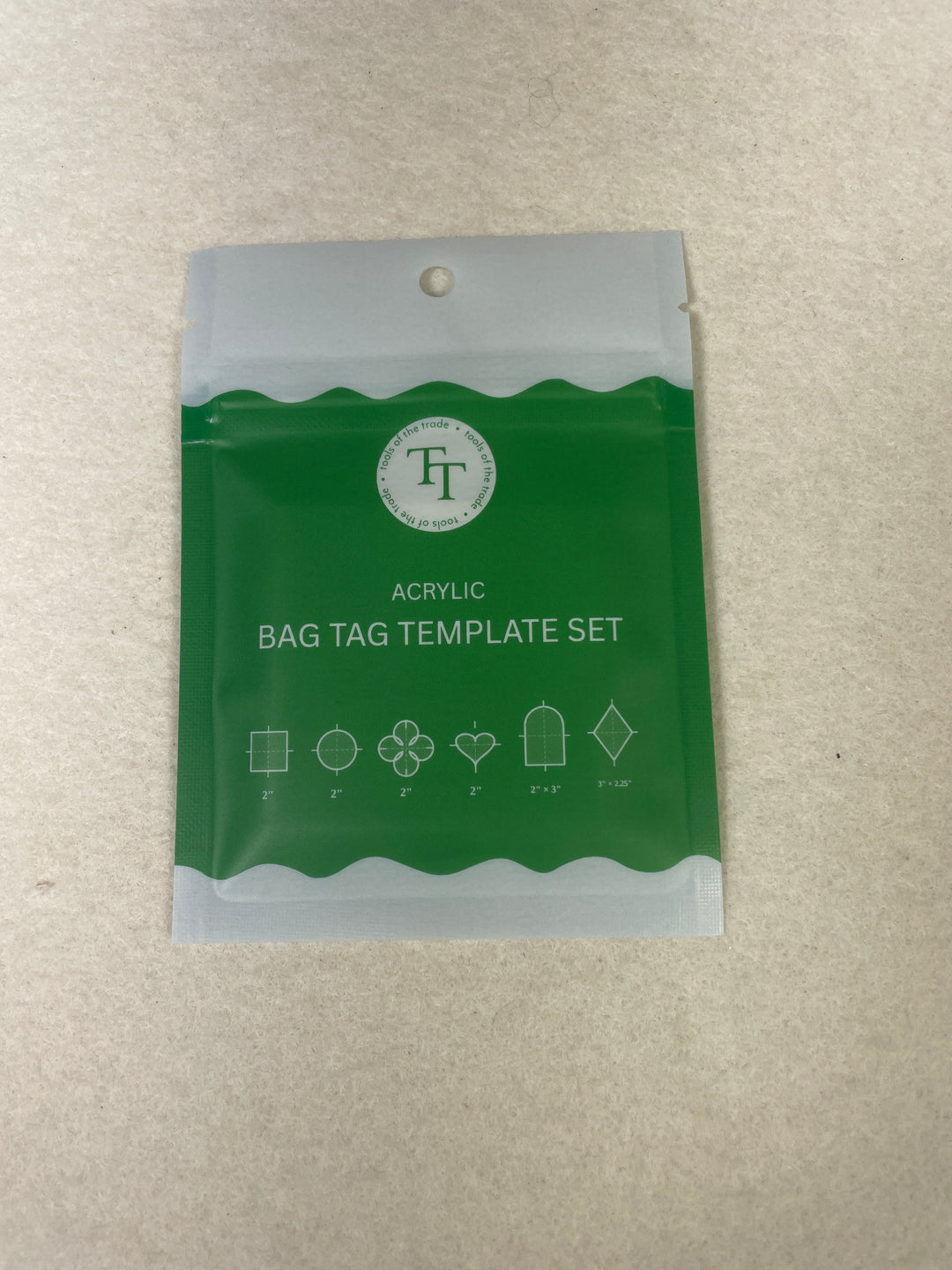 Melissa Loves Needlepoint Tools of the Trade- Templates for Needlepoint Projects-Bag Tag Set