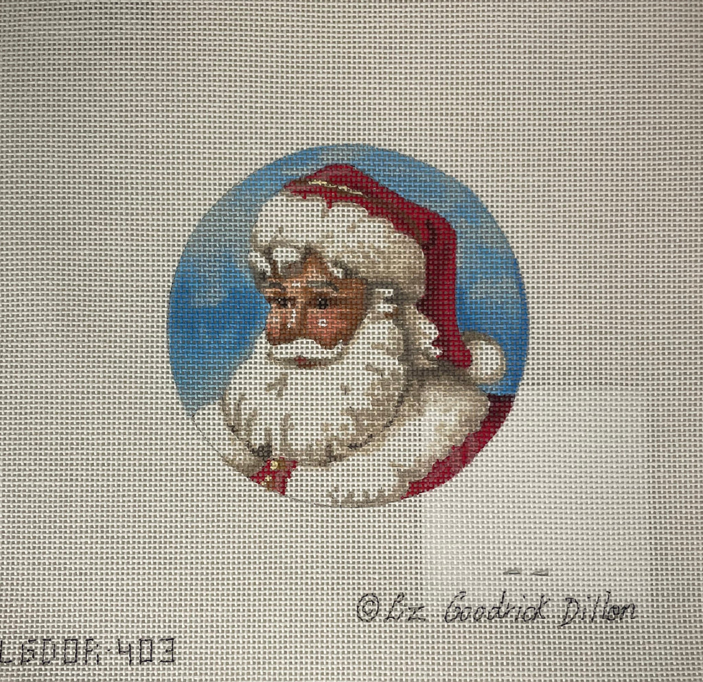 * Liz Goodrick Dillon LGDOR403 Santa Face