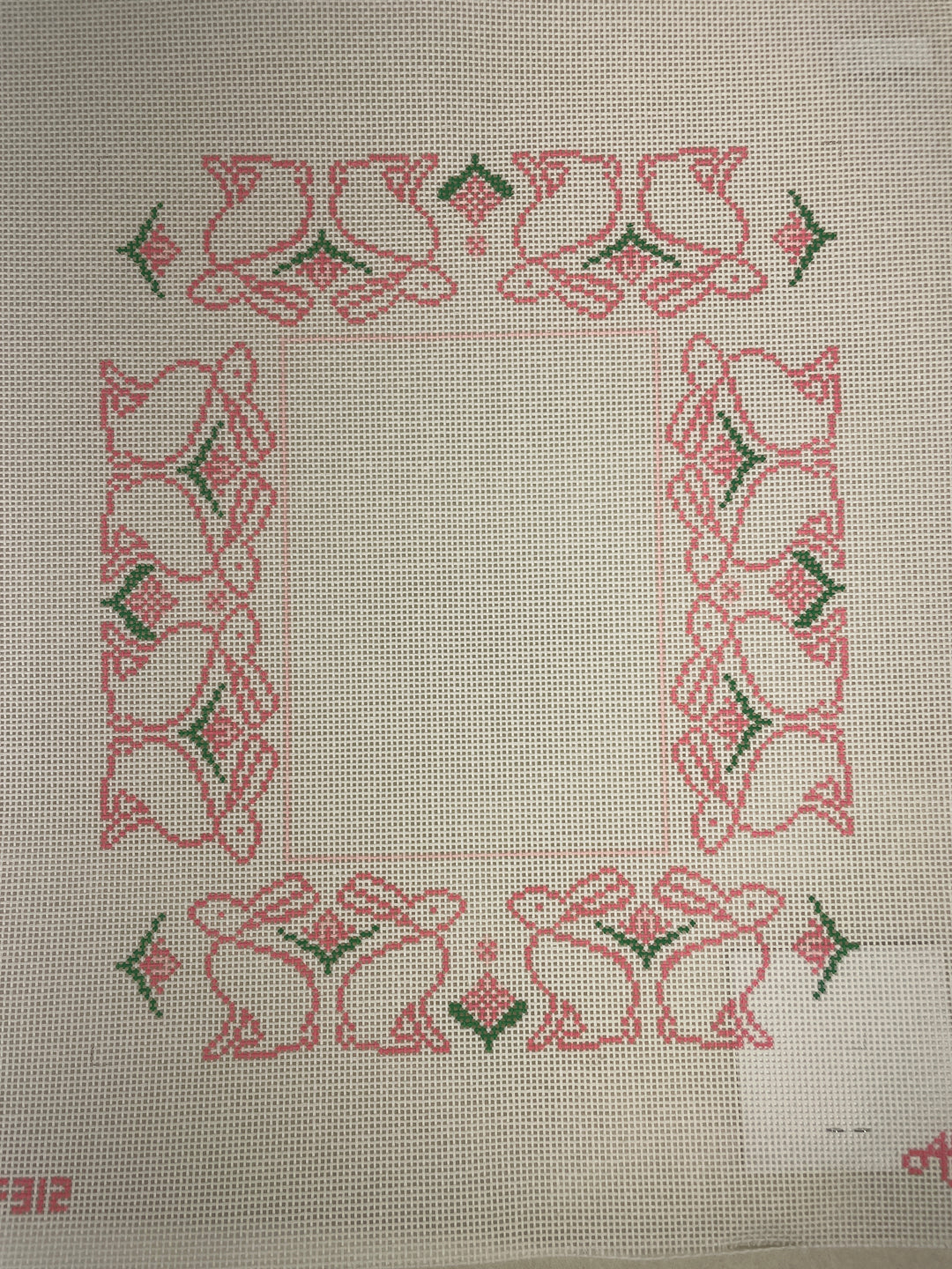 Anne Fisher Needlepoint AF312 Bunny Rabbit Frame