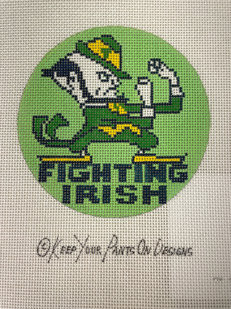 * CBK Needlepoint Collections 595 Notre Dame Logo