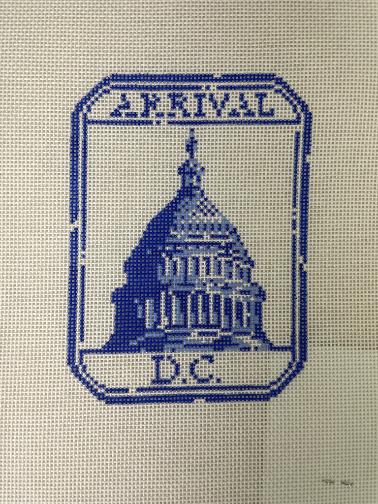 * Audrey Wu Designs AW112 Passport Stamp- D.C