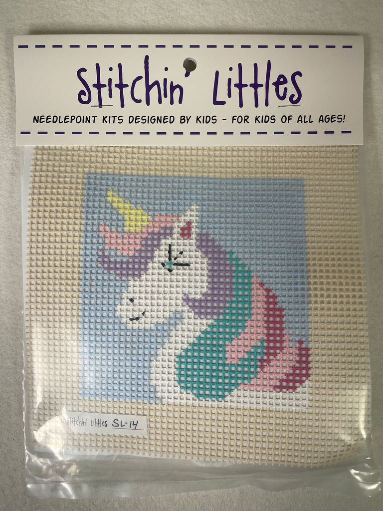 *Purple Palm Designs Stitchin' Littles SL14 Pretty Unicorn