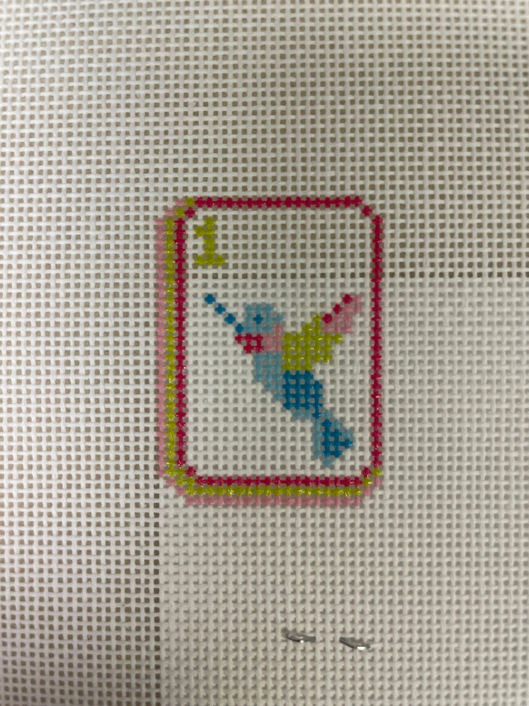*Penny and Penny 21 Bam Bird Mahjong Tile Mini