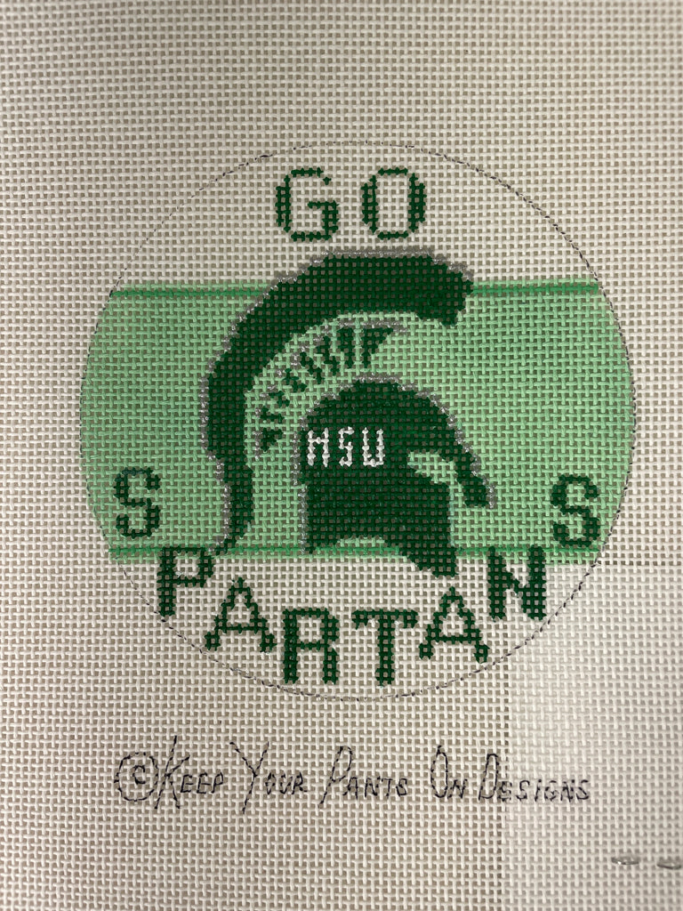 * CBK Needlepoint Collections 590 MSU Spartans Logo