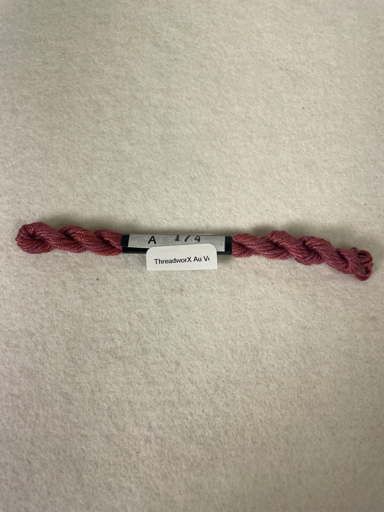ThreadworX Au Ver A Soie O/D Silk-  A174 Rustic Maroon