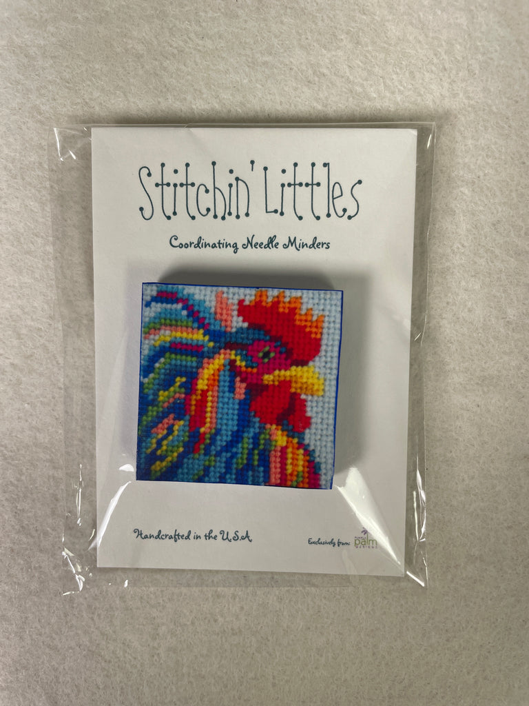 *Purple Palm Designs Stitchin' Littles Rooster Needleminder