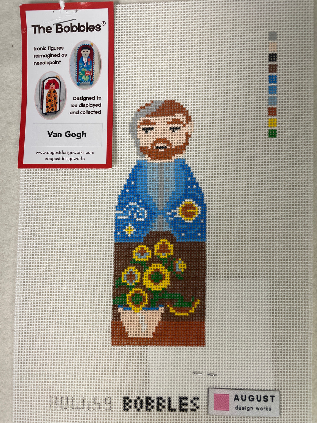 *August Design Works ADW159 The Bobbles- Van Gogh