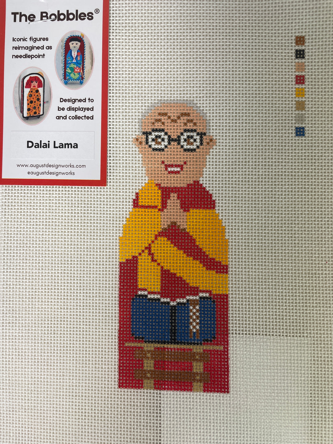 *August Design Works ADW159 The Bobbles- Dalai Lama