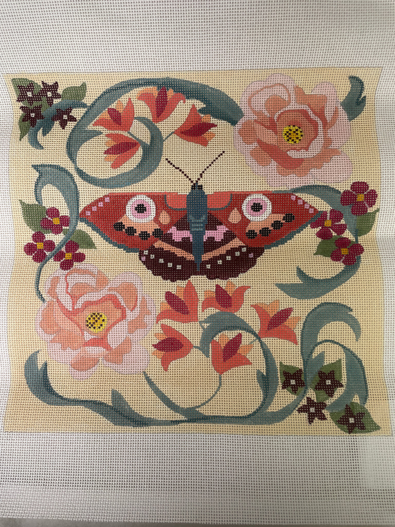 Melissa Prince Designs F453 Moth in Florals