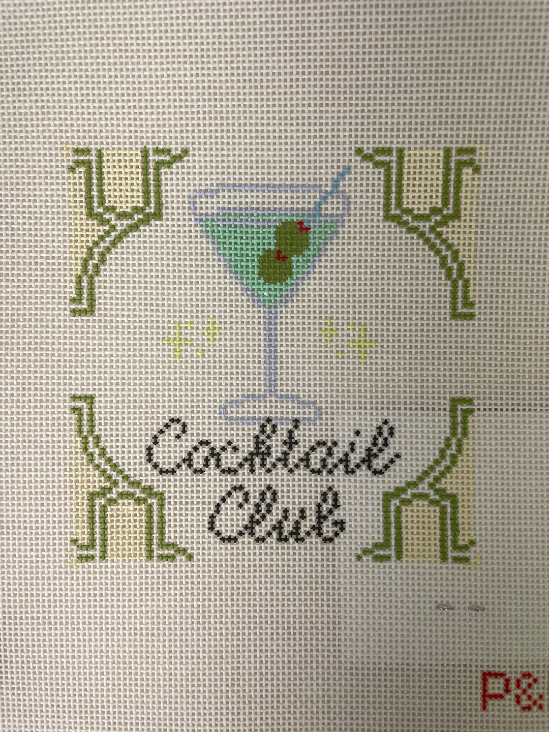 *Penny and Penny 18 Cocktail Club Coaster