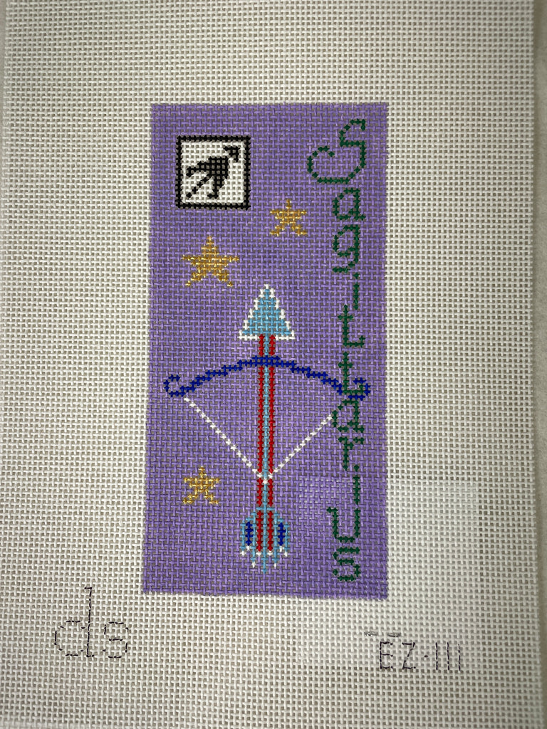 * Doolittle Stitchery EZ111 Sagittarius Eyeglass Case