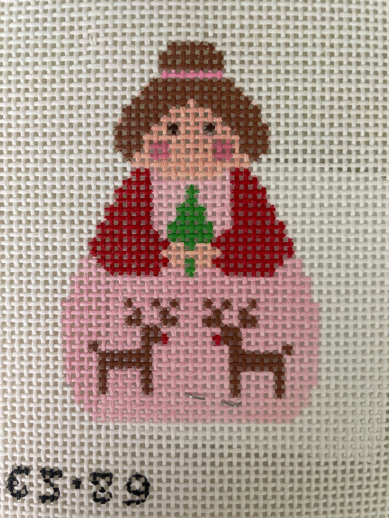Stitch It's SI165-89 Reindeer Angel