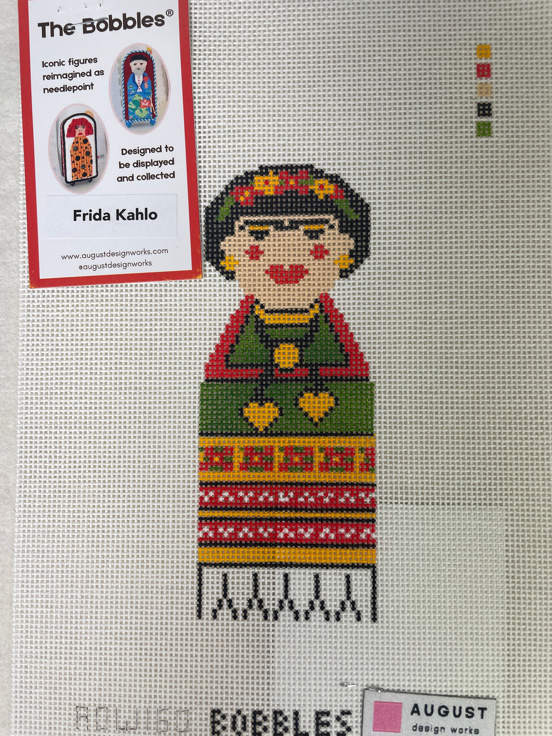 *August Design Works ADW160 The Bobbles- Frida Kahlo