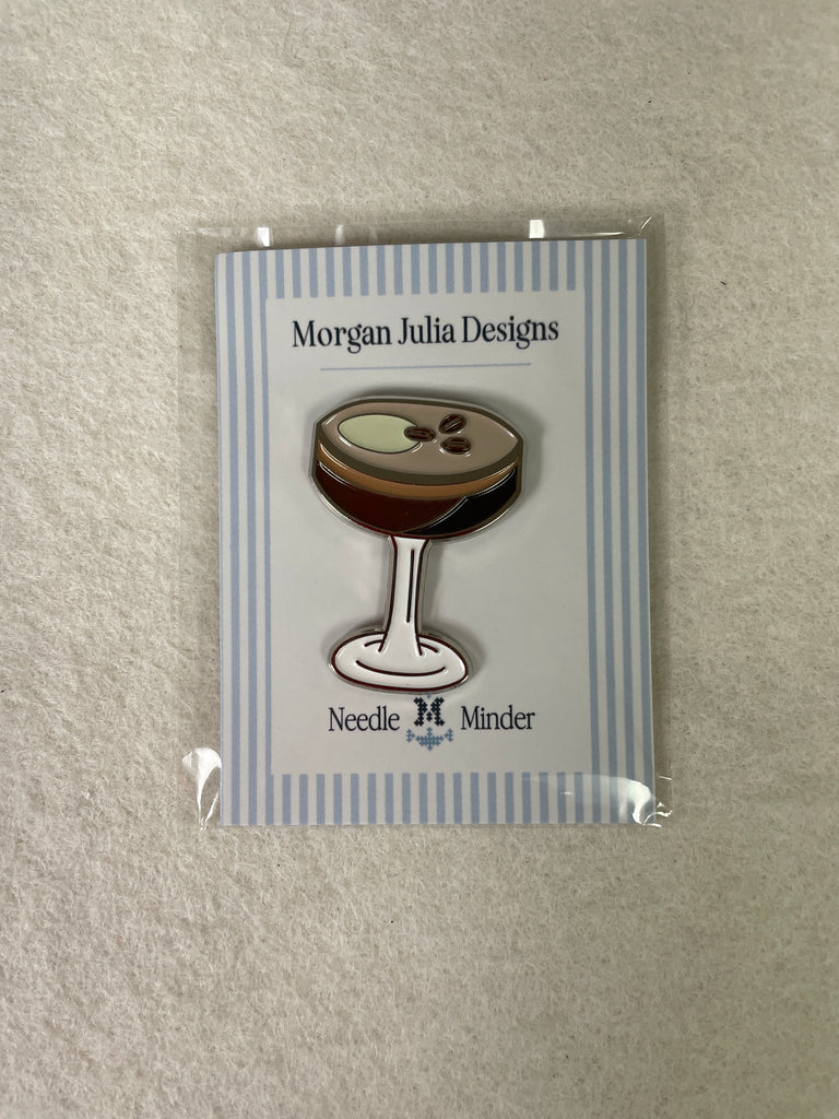 * Morgan Julia Designs Espresso Martini Needle Minder