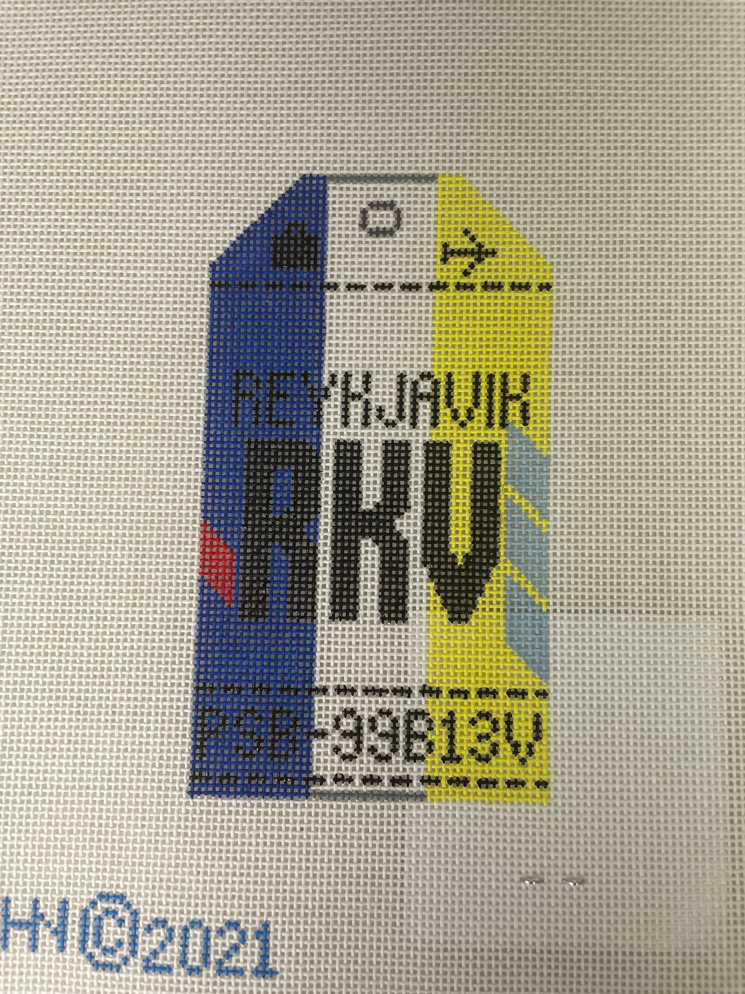 Hedgehog Needlepoint HH1RKV Reykjavik