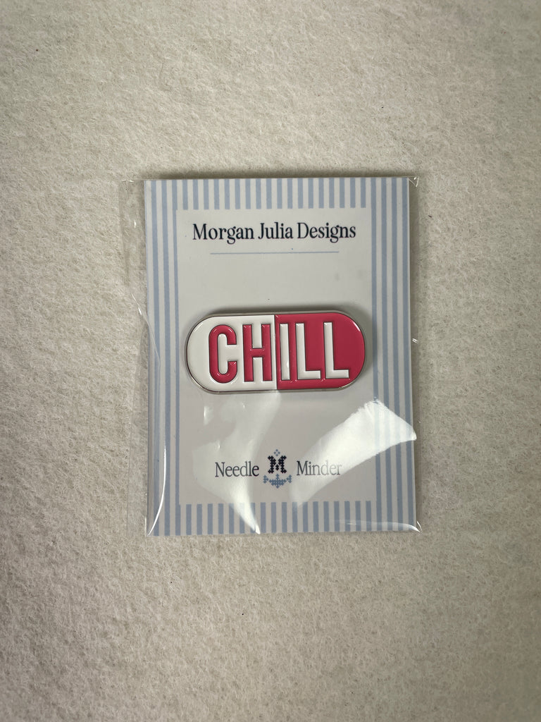 * Morgan Julia Designs Chill Pill (pink) Needle Minder