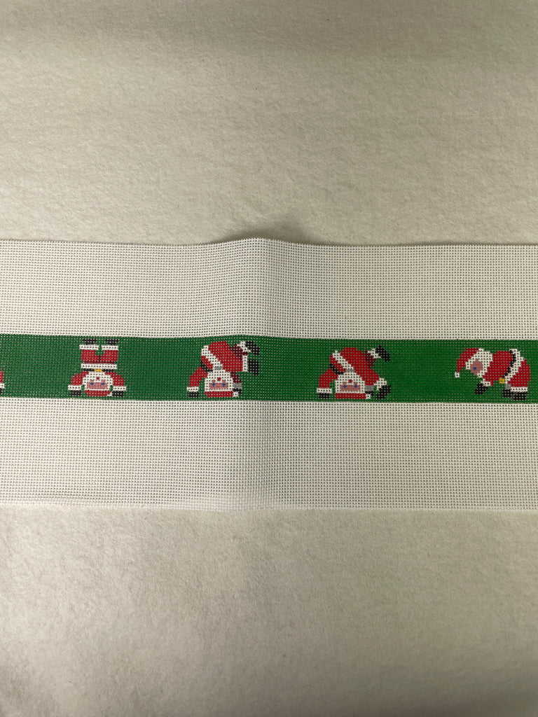 * Susan Roberts Needlepoint 301G Tumbling Santa Belt