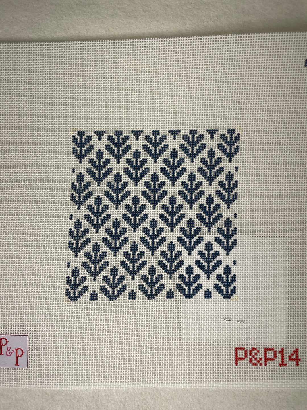 *Penny and Penny 14 Indigo Ivy Coaster