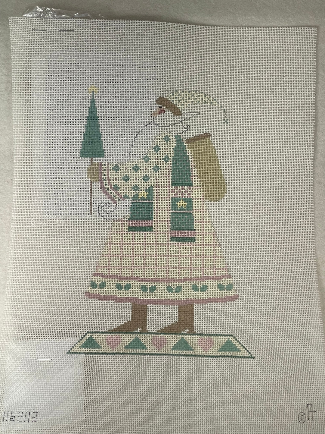 *SALE -  Artist Collection HS2113 Pastel Santa