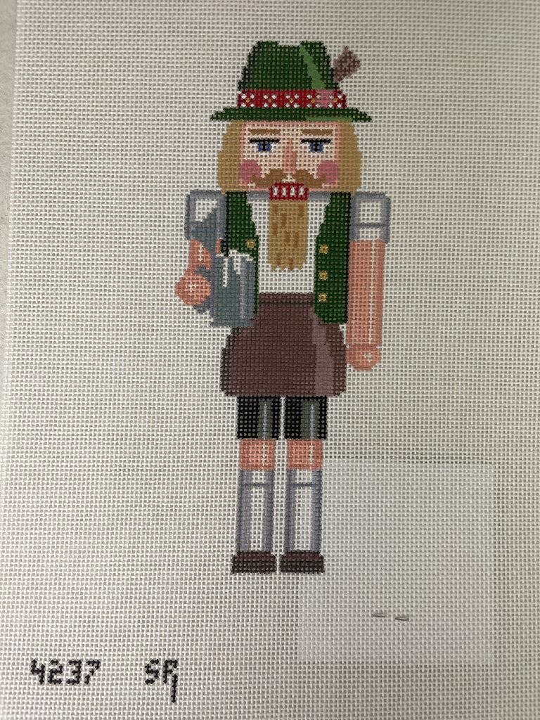 Susan Roberts Needlepoint Designs 4237 Nutcracker- Beermeister